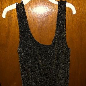 Sparkly Glitter New Year’s eve Tank Top